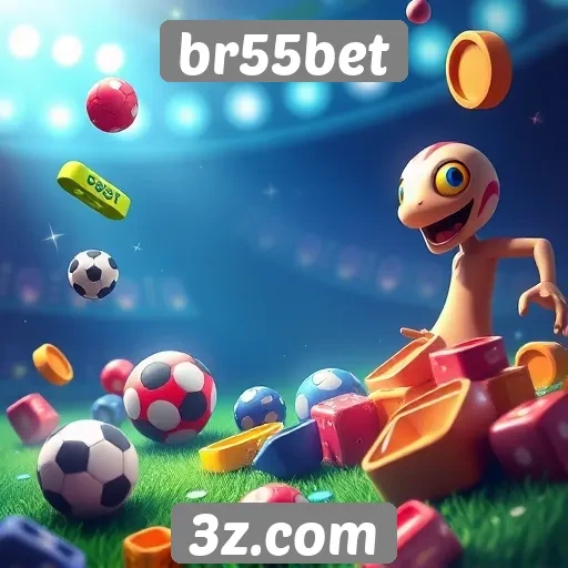 Variedade de jogos disponíveis em br55bet