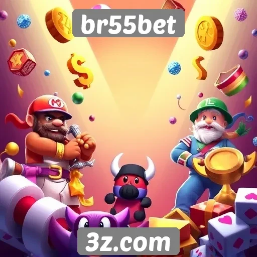 A variedade de jogos disponíveis no br55bet